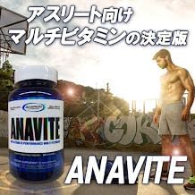 Gaspari Nutrition Anavite - Sports Multi-Vitamin with Amino Acids, Beta-Alanine and L-Carnitine, Enhanced Performance and Recovery, 180 Tablets