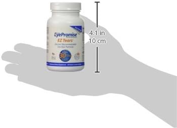 EyePromise Ez Tears Eye Vitamin – Occasional Eye Irritation Supplement - Omega-3s and 8 Other Soothing Ingredients - for Irritation, Dryness, Itching, Redness