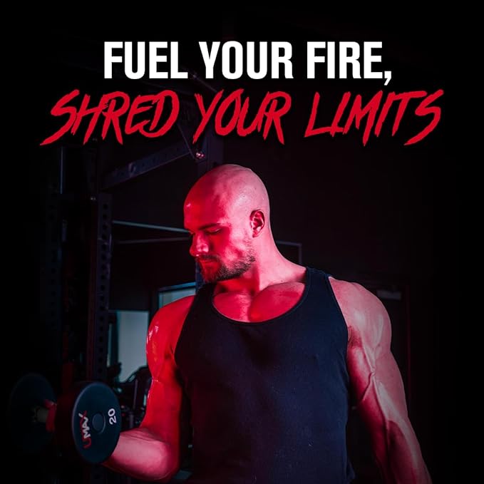 Nitrosurge Shred Max Preworkout - High-Performance Thermogenic Pre Workout Powder for Men and Women with L Citrulline, Acetyl L Carnitine, Organic Caffeine - 40 Servings, Watermelon Peach