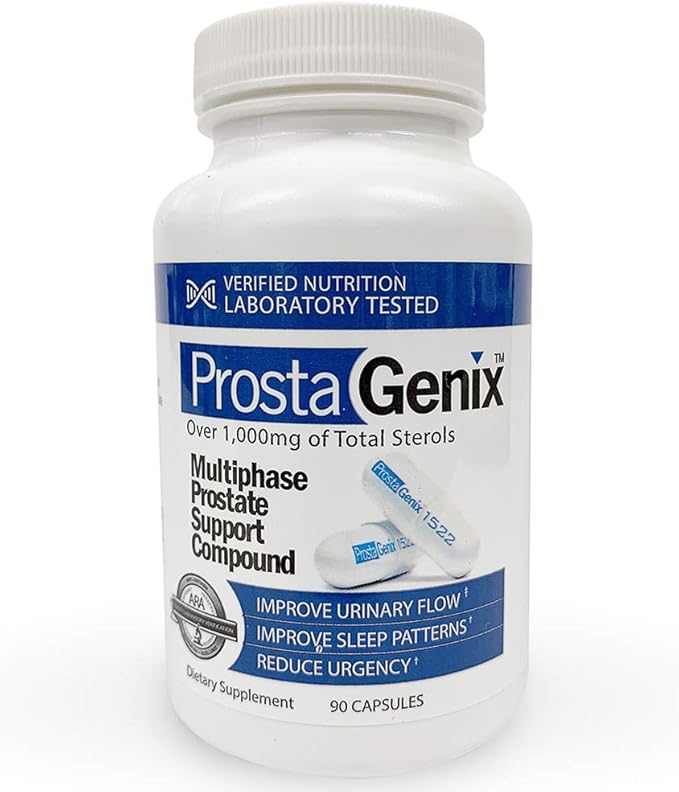 Multiphase Prostate Supplement -5 Bottles- Featured on Larry King Investigative TV Show - Over 1 Million Sold - End Nighttime Bathroom Trips, Urgency, Frequent Urination.
