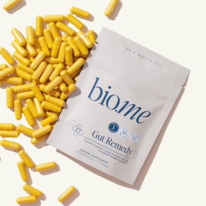 Gut Remedy Capsules (3 Monthly Cleanses) Gut Cleanse with Magnesium Citrate, Berberine, Immunolin, L-Glutamine - 5 Day Cleanse & Reset Digestive System, Remove Waste, Rebalance Gut Microbiome