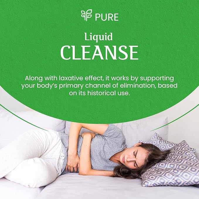 PURE Live Cleanse | Vegan Formula for Better Digestion & Encourages Gut Health - Non-GMO - 60 Capsules
