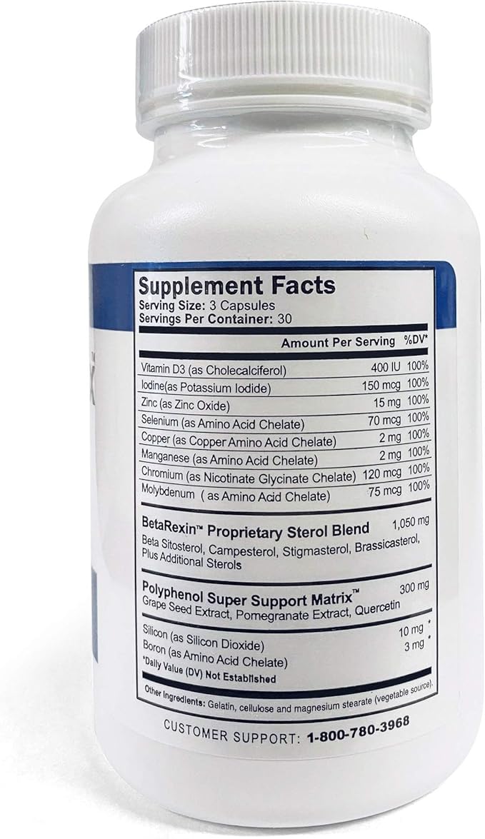 Multiphase Prostate Supplement-Featured on Larry King Investigative TV Show - Over 1 Million Sold -End Nighttime Bathroom Trips, Urgency, & More. 90 Capsules