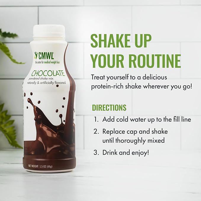 Chocolate Powdered Protein Shake Mix | On The Go Meal Replacement Shake | Support Weight Management | Muscle Maintenance | 160 Calories, 16g Protein, 24 Vitamins & Minerals, Low Carb, Zero Trans Fat