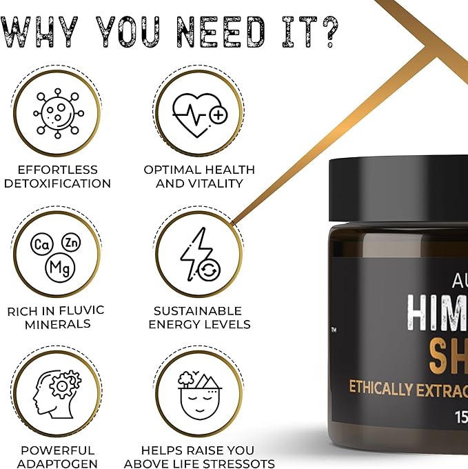 Authentic Himalayan SHILAJIT® by NutroTonic® | 60 Days Sun Dried Organic Most Potent Premium Resin | Lab Tested for Safety | Natural Source of Fulvic Acid +86% & Humic Acid +10%