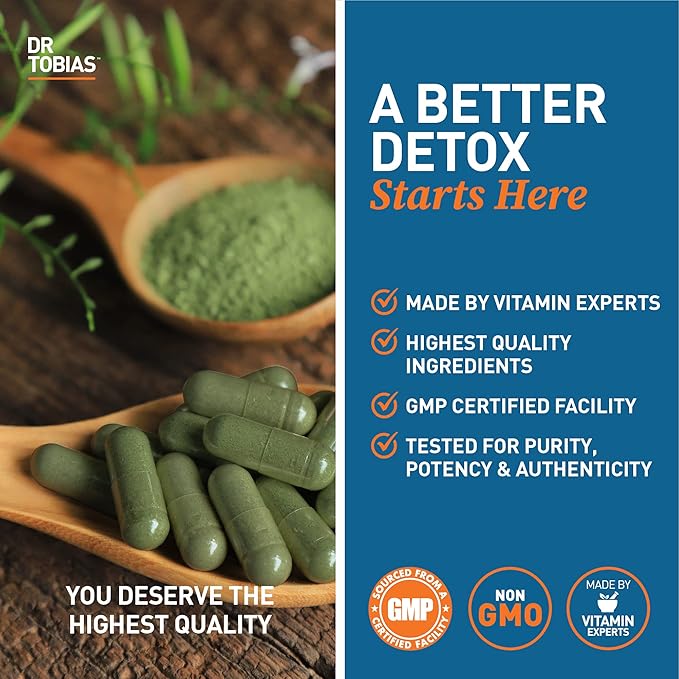 Dr. Tobias Liver 21 Day Cleanse, Herbal Liver Detox Cleanse with Solarplast, Artichoke Extract, Milk Thistle & Dandelion Extract, for Liver Cleanse & Detox, 63 Vegetable Capsules (3 Daily) (Pack of 2)