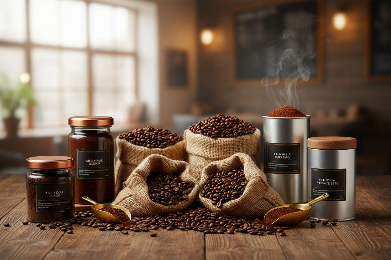 Whole Bean & Ground Coffee