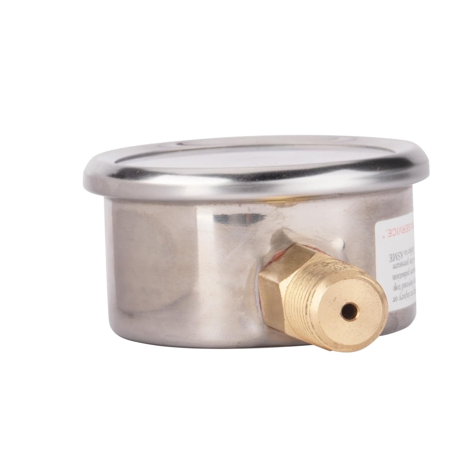 0-100 Psi Pressure Gauge, 2" Dial Size Waterproof Air Gauge for Water Filter Well Pump Air Tire Low Pressure Test