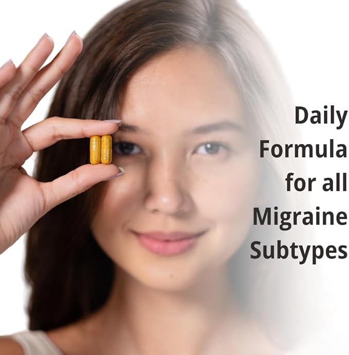 Preventa Migraine Relief Supplement – PA-Free Butterbur, Magnesium, Riboflavin, Feverfew – Daily Headache Prevention – 60 Capsules-HarmonyPath Wellness