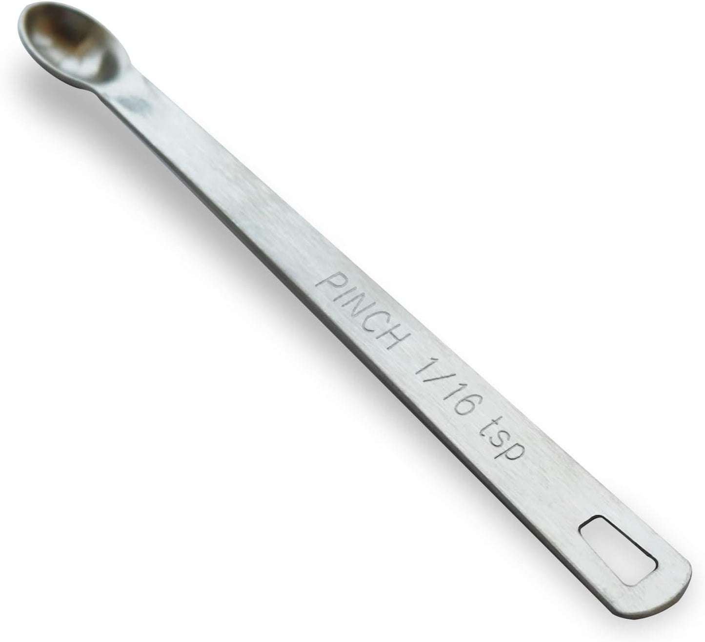 1PCS 1/16 Teaspoon(1/16tsp, 0.31ml, Pinch) Single Tiny Measuring Spoon, Small Individual Stainless Steel Measure Spoons Only
