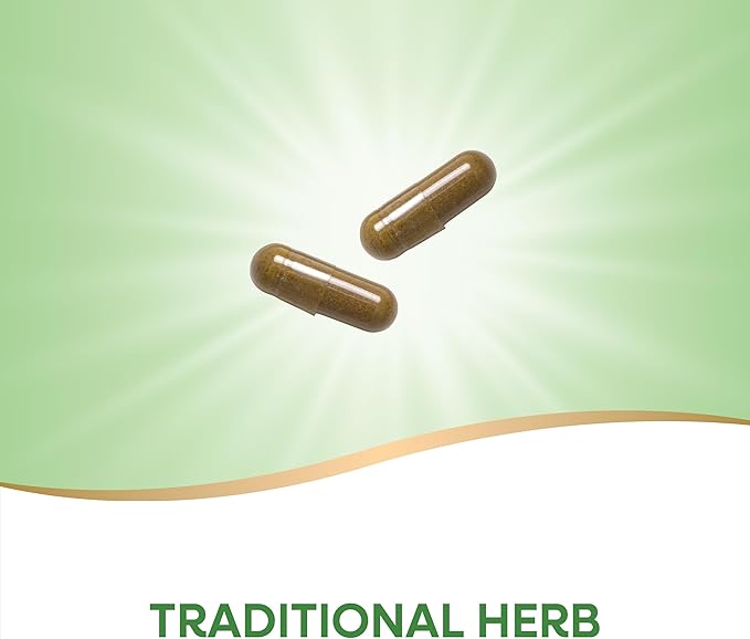 Nature's Way Goldenseal, Traditional Herb, 700 mg per 2-Capsule Serving, Non-GMO Project Verified, Vegan, 100 Capsules