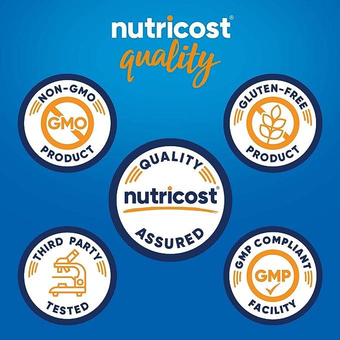 Nutricost CLA (Conjugated Linoleic Acid) 2,400mg, 120 Softgels - Gluten Free, Non-GMO, 800mg Per Softgel