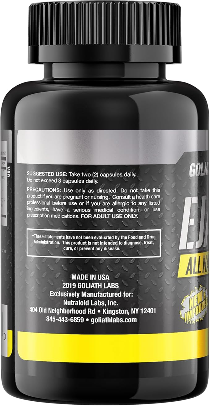 Goliath Labs Premium Men's Multivitamin & Herbal Supplement [60 Veg Capsules] – Maca, Tribulus, and Essential Vitamins for Daily Energy, Immune Support, Muscle Health, and Overall Wellness – 100% Veg