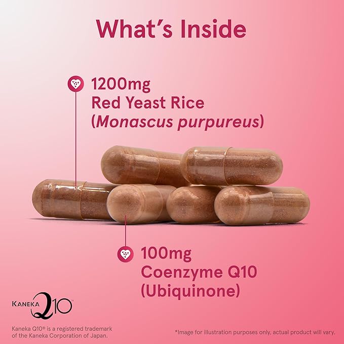 Jarrow Formulas Red Yeast Rice 1200 mg & Co-Q10 100 mg Per Serving-120 Veggie Caps-60 Servings & Heart Health-Vegan & Milk Thistle 150 mg with 30:1 Standardized Silymarin Extract