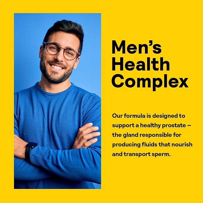 Nature's Life Prostate Maintain - Prostate Support Supplement for Men's Health - Saw Palmetto, Pygeum Herbal Complex and Zinc Supplements - 125 Servings, 250 Vegetarian Capsules
