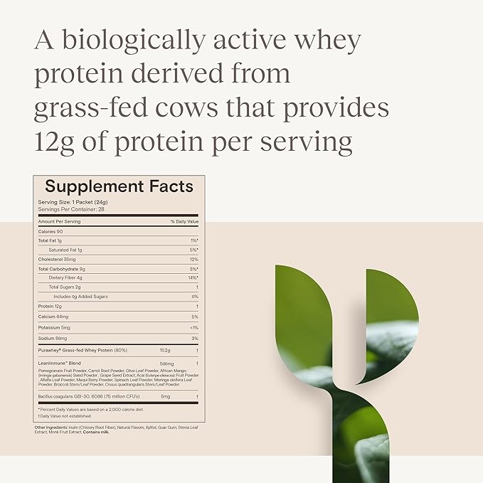 Yoli® YES Essential Shake with Whey Protein from Grass-Fed Cows - Protein Shake with 12 Grams of Protein Per Serving - Meal Replacement Shake, Vanilla