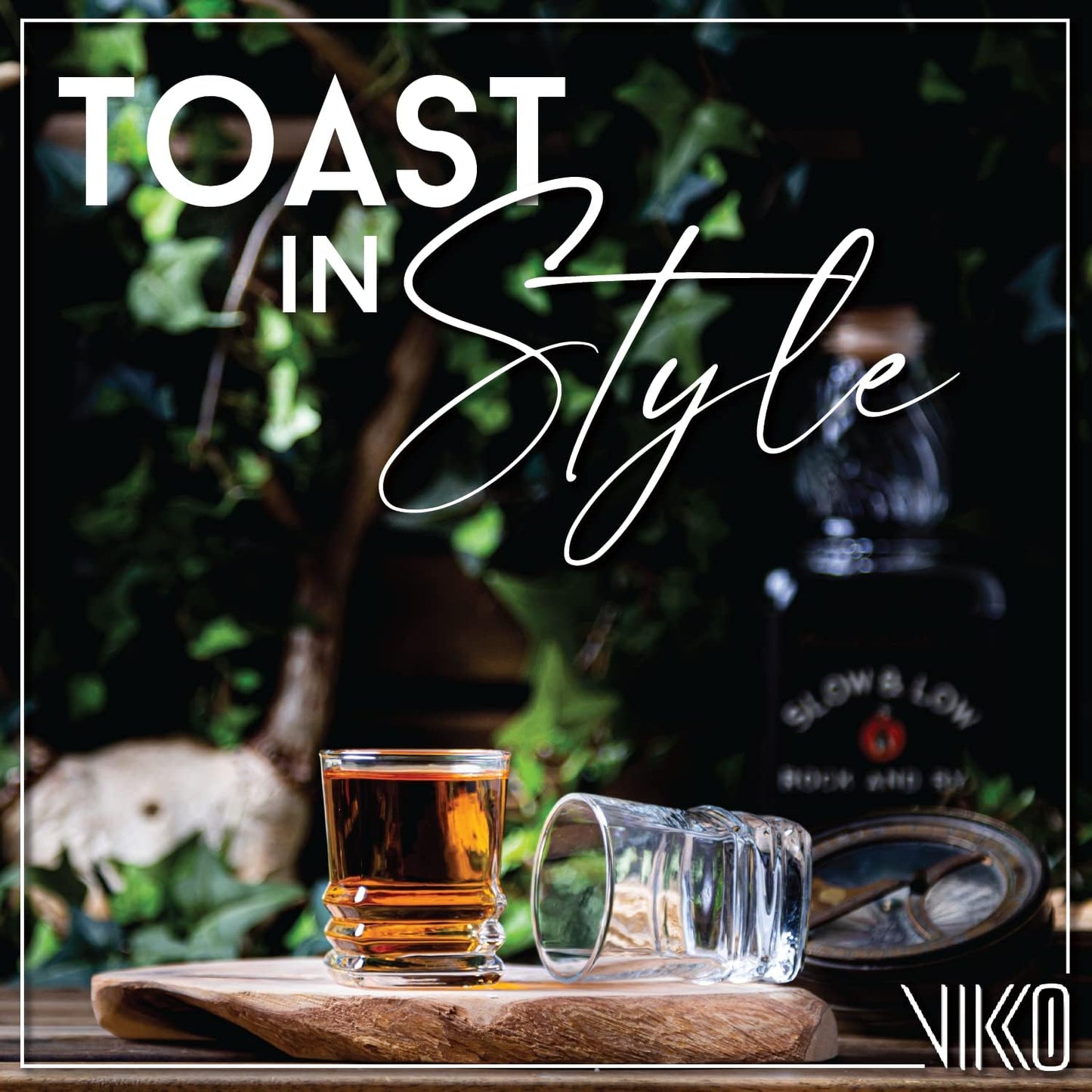 Vikko Shot Glasses, 2.75 Ounce Shot Glass Set of 12 Small Liquor and Spirit Glasses, Durable Tequila Shot Glasses For Alcohol and Espresso Shots