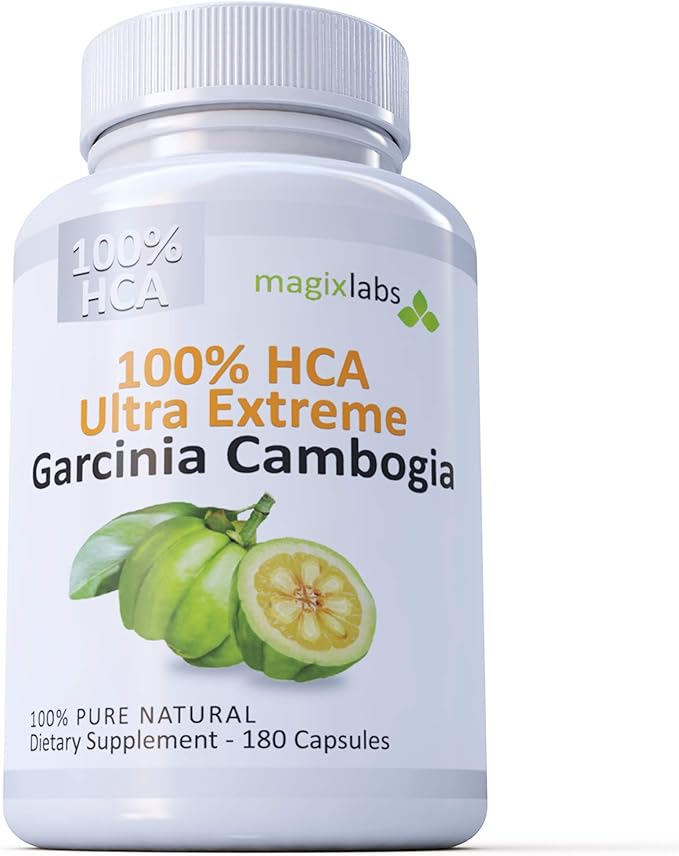 100% HCA Ultra Extreme Garcinia Cambogia Extract – 100% Pure All Natural – The Ultimate Fast Action Supplement-HarmonyPath Wellness