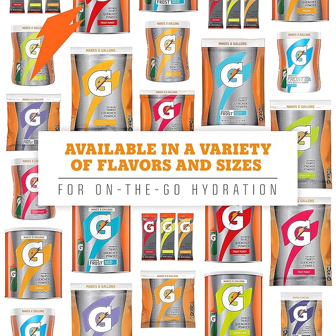 Gatorade Thirst Quencher Powder, Lemon-Lime, 51oz Powder (Pack of 3)