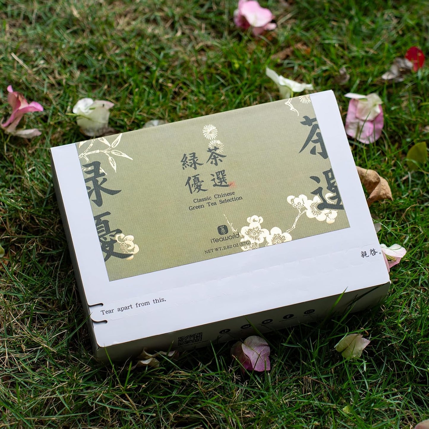 iTeaworld 4 Flavors Tea Samplers of Chinese Green Teas for Beginners,2025 New Tea Chinese Loose Leaf Tea, Included Longjing, Biluochun, Lu'an Guapian & Huangshan Maofeng(2.01oz)