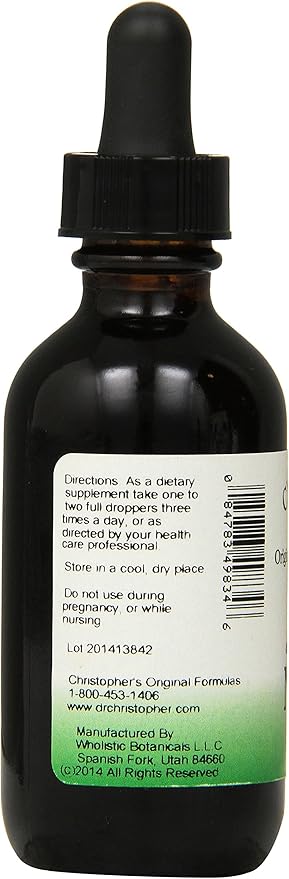 Dr Christopher's Formula Original Formulas Nerve, 2 Fluid Ounce