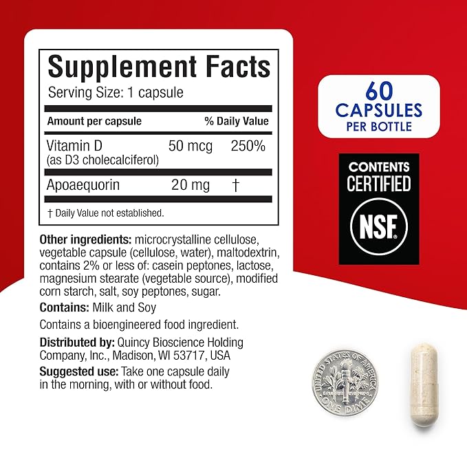 Prevagen Extra Strength - 120 Capsules (4 Month Supply) | Formulated for Your Brain | 20mg of Apoaequorin Plus Vitamin D3-HarmonyPath Wellness