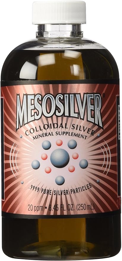 MesoSilver ® 20 ppm Colloidal Silver 250 mL/8.45 Oz-HarmonyPath Wellness